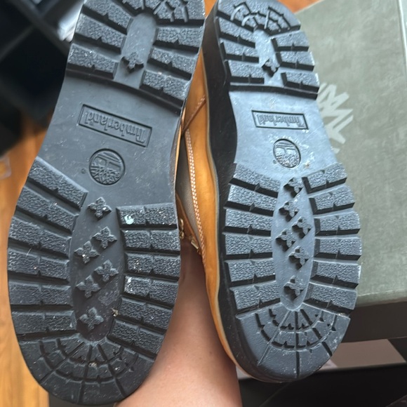 Timberland Brown and Gray junior Boots - Picture 6 of 11